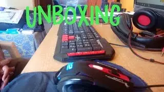 DragonWar Storm Gaming Keyboard And Mouse Combo Unboxing!!!