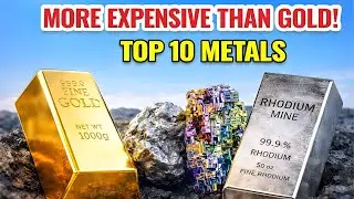 Beyond Gold: The Top 10 Most Expensive Metals on Earth #Gold #Chemistry #Science
