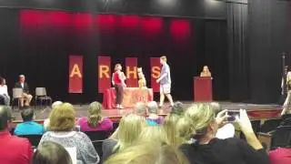 Logan's High School Ring Ceremony