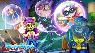 Pets High7- Girl's Spa Salon Battle Secret Power