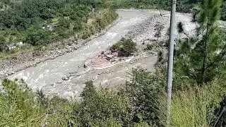 #NandPrayag, #Alakhnanda and Nandakini river sangam