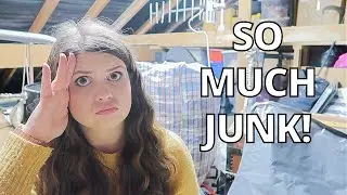 BIG ATTIC DECLUTTER PART 4 | Decluttering the Attic   Again!