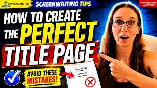 #Screenwriters: How to Properly Format Your Title Page in Final Draft