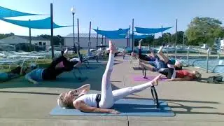 Pilates Mat Workout with Power Circle