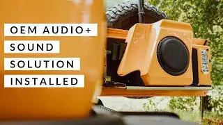 Install of the OEM Audio+ Sound Solution in our JEEP!!!