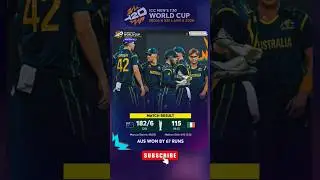 ICC Men&rsquo;s T20 World Cup 2026 - Match No.14 AUS won by 67 Runs vs IRE #viral #video #shorts #trend