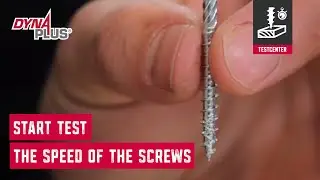 Dynaplus Testcenter - Starttest; the starting speed of screws