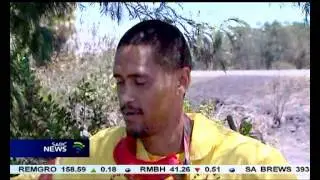 A forest fire at Albertinia in the Southern Cape has wreaked havoc in the area.