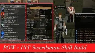 🎮POW + INT Swordsman | Skill Build | Cap 135 | RAN PH Klasik
