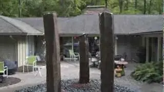 Basalt Column Water Feature - August/September 2013