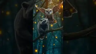 Das funkelnde Abenteuer der glitzernden Eulen 🌟🦉