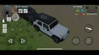 Defender ko thar roxx ny nikala in 3D vehical game #youtube #gaming #thar 