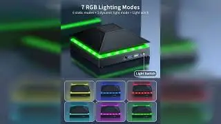 Review: MENEEA Cooling Fan Dust Proof for Xbox Series X Console with Colorful Light Strip,Dust...