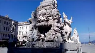 Piazza Unit&agrave; d'Italia in Trieste,Italy