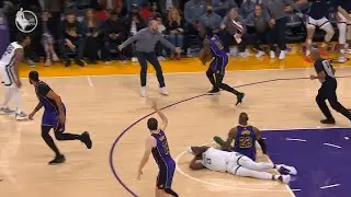 Tyler Jenkins Protests No Call by Playing Defense Himself