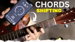 Chords Shifting Fastly || Open to Bar Chords Shifting || Easy Practice to Chords Shifting