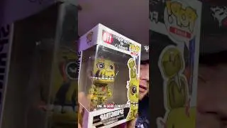 Распаковка редкой оригинальной фигурки Funko Pop Спрингтрапа из Five Nights at Freddy&rsquo;s! #fnaf #f...