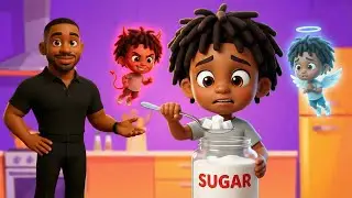 Johny Johny Yes Papa 🍪 Eating Sugar Song | Cece & Caleb Nursery Rhymes & Kids Songs