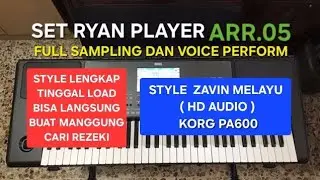 STYLE ZAFIN MELAYU ORIENTAL - SET RYAN PLAYER ARR.05 | KORG PA600