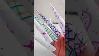 how to make paper nails #youtubeshorts #youtube #lifeisbutadream #fashionbrand #fypシ゚viral