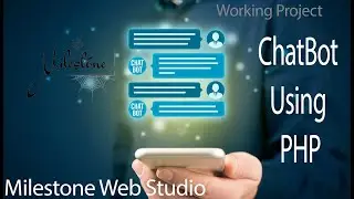 ChatBot Using PHP || Ready Project || Milestone Web Studio