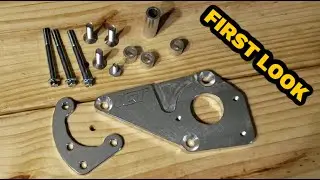 FIRST LOOK AT THE ICT BILLET LS POWER STEERING BRACKET KIT