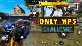 Only Mp5 Challenge In Rank Match-Garena Free Fire