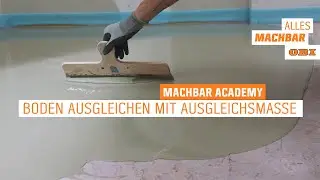 Boden ausgleichen mit Ausgleichsmasse | OBI