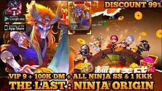 The Last : Ninja Origin P Server -  Free All Hero SS + Hero KKK +  100K DM + Free VIP 9, And More
