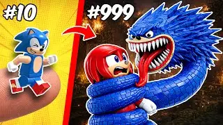 Constru&iacute; un Creativo SHIN SONIC Mixing Hungry Worm en Roblox | Brick Trick Espa&ntilde;ol