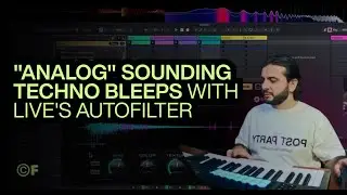 Analog-Sounding Techno Bleeps in Ableton Live 12 with Auto Filter