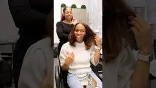 Праздничное преображение цвета волос 😍💜