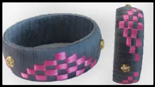 Checker bangle | Silk thread checker model bangles |@SuhithCreations