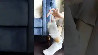 white long Sock removal 🧦 Sport socken aus Baumwolle 😈 #models #model #shoes #sneakers