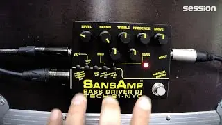 Tech 21 Bass Driver D.I. V.2 Preamp | session