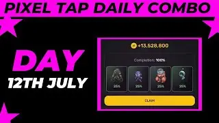 pixel tap daily combo 12 July 2024