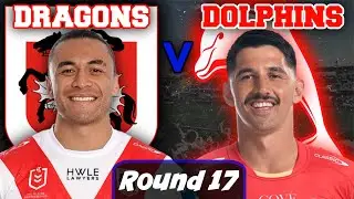 St George Illawarra Dragons vs Redcliffe Dolphins | NRL - Round 17 | Live Stream Commentary