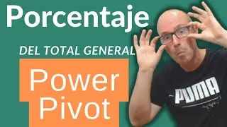 Porcentaje del total general con Dax | Hablando de Excel