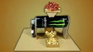 How to make a peanut sheller - mill machine