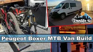 Peugeot Boxer MTB Camper Van Tour