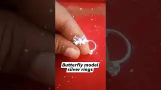 #Butterfly model#silver rings#PRK gold work #gold and silver work #gold work #prk #gold #work #