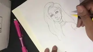 How To Draw A Girl Speeddraw | Nitra ♡