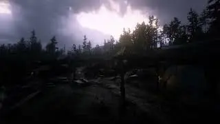 Strawberry's Midnight Lullaby: 3 Hour Rain, Storm & Water Wheel 4K | ASMR