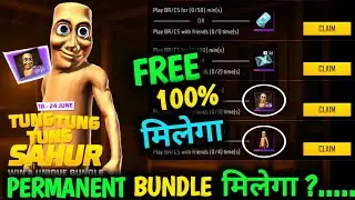 TUNG TUNG TUNG SAHUR BUNDLE KAISE MILEGA ? | TUNG TUNG BUNDLE KAISE LE| PLAY BR/CS FOR 200 MINS FF ?