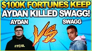 Aydan Killed Swagg 2 Times in $100K CDLR Fortunes Keep Tournament! - Warzone