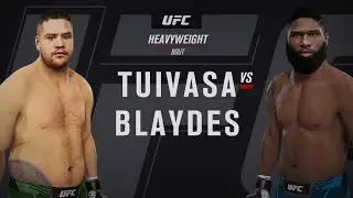 Tai Tuivasa vs Curtis Blaydes 👊🔥🔥 | EA SPORTS UFC 4