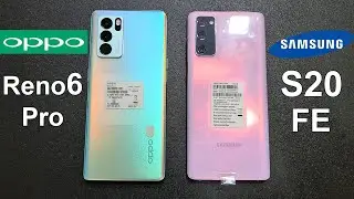 Oppo Reno 6 Pro Vs Galaxy S20 FE Speed Test And Camera Comparison