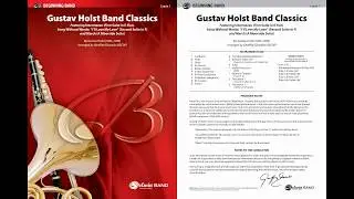 Gustav Holst Band Classics, arr. Geoffrey Edwards &ndash; Score & Sound