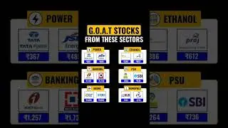 GoaT stock from these sectors// Best 💹 growth stocks // fundamental analysis #share #investing