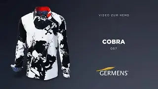 GERMENS Hemd COBRA (057) /// K&uuml;nstler: Gregor-T. Kozik, Chemnitz /// Limitierung: 99